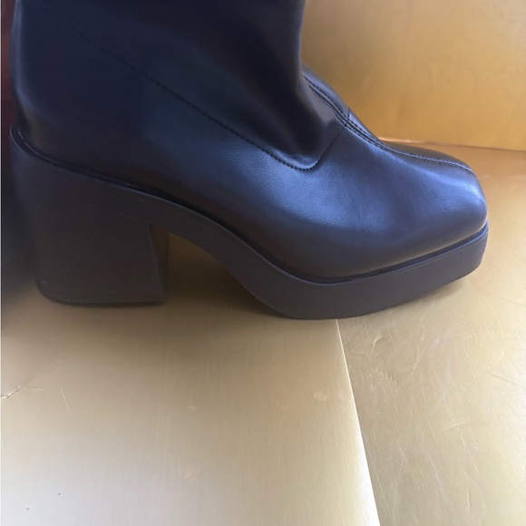 Target Black Heeled Boots for Women - Picture 2 of 7